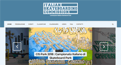 Desktop Screenshot of italianskateboarding.org